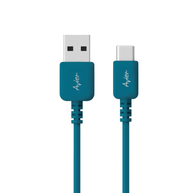 【Avier】COLOR MIX USB C to A 高速充電傳輸線(2M / 四色任選)