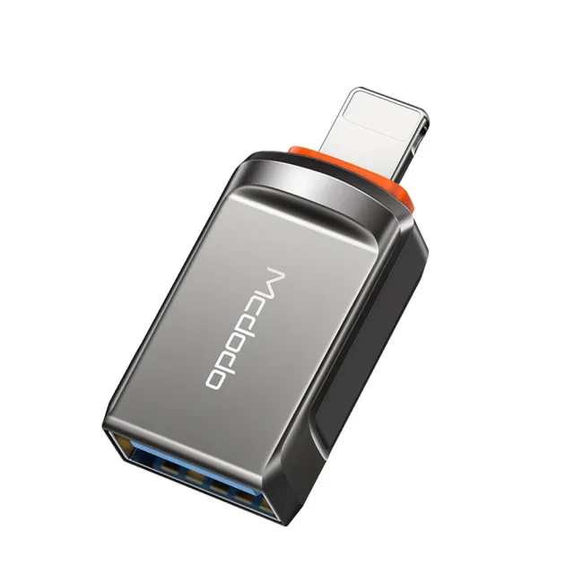 【Mcdodo 麥多多】USB3.0 轉 Lightning/iPhone轉接頭轉接器轉接線 OTG 迪澳系列(即插即用)