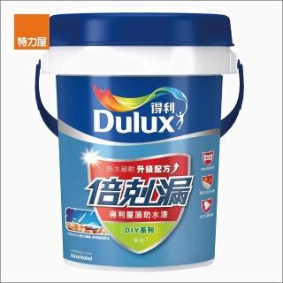 【得利】倍剋漏屋頂隔熱防水漆 冰雪白 10L