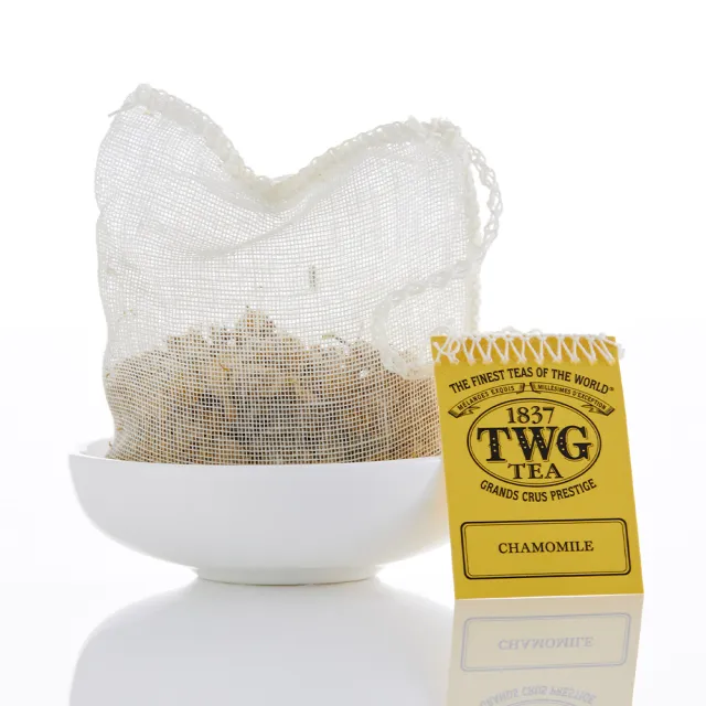 【TWG Tea】禪心伯爵綠茶茶包禮物組(禪心伯爵綠茶 15包/盒+馬克杯+茶碟+茶棒糖)