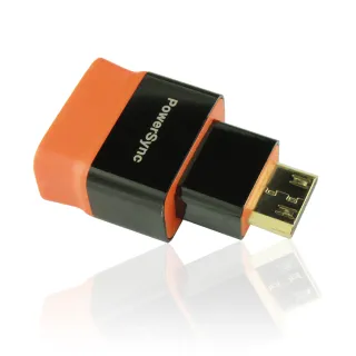 【PowerSync 群加】Mini HDMI C-Type To HDMI母 尊爵版 鍍金接頭 相機專用轉接頭(HDMI4-KAMMNC)