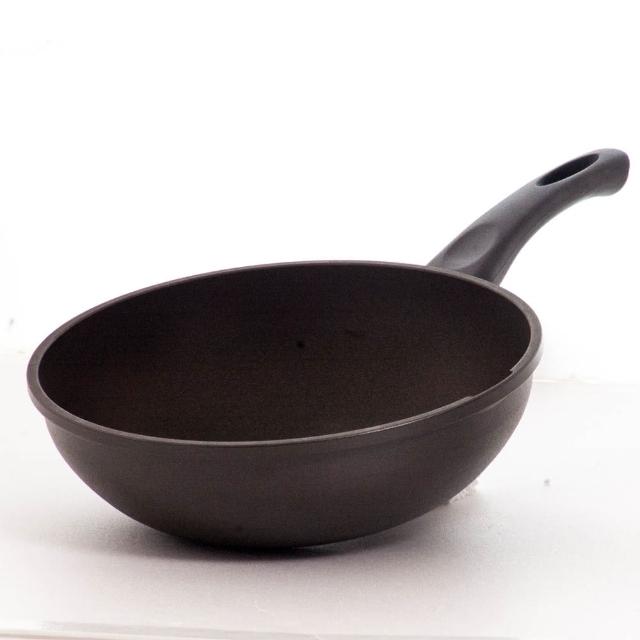 【ＵNICOOK 優樂】樂廚 手工鑄造不沾深炒鍋(30cm)