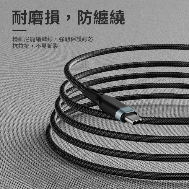 【WiWU】USB-A to Lightnig+Type-C+Micro 1.2米 鉑金三合一數據充電線(1.2米  PT051)