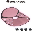 【BALANCE 1】人體工學無段式按摩腳踏板+摺疊式按摩坐墊(腳底按摩 紓壓 正確坐姿 辦公室小物)