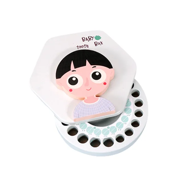 【JoyNa】木製乳牙保存盒收藏紀念盒(贈胎毛玻璃瓶.小鑷子.填充棉花)