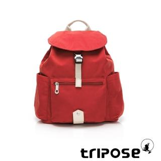 【tripose】MEMENTO微皺尼龍輕量後揹包-小(番茄紅)