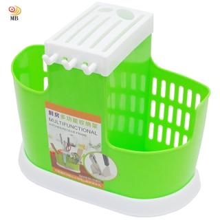 【月陽】多功大容量瀝水式刀具架餐具架收納架(KL8027)