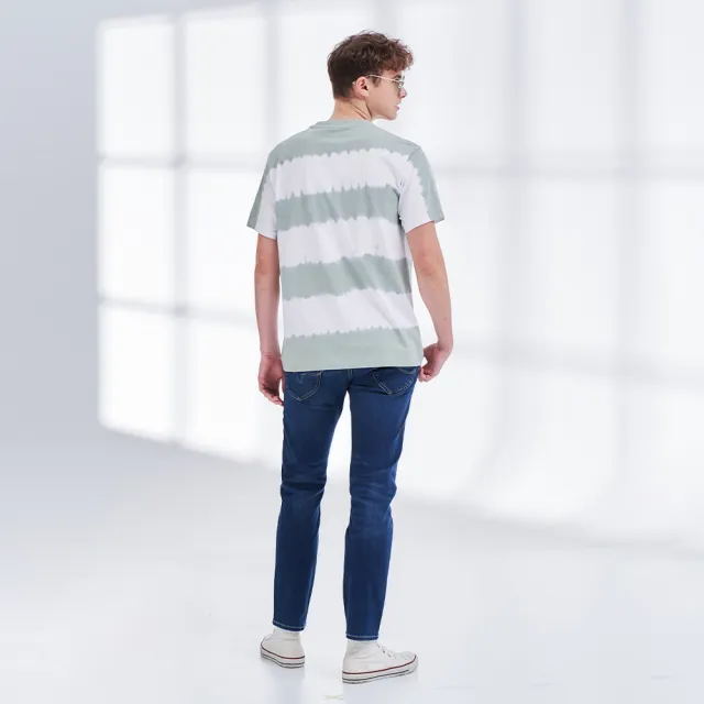 【Lee】出清品-男裝 牛仔褲 / 706 低腰合身窄管 中深藍洗水 / 101+ 系列(LL210020BHX)