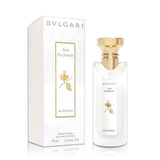 【BVLGARI 寶格麗】白茶中性古龍水 75ml(專櫃公司貨)