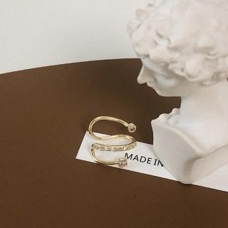 【NDM 南大門】相遇 不對稱耳骨夾式耳環無耳洞耳扣耳夾耳窩夾(1個入)