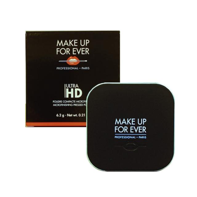 【MAKE UP FOR EVER】ULTRA HD 超進化無瑕微晶蜜粉餅 6.2g(#01晶透白.國際航空版)