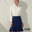 【SST&C 最後65折】鈷藍魚尾西裝短裙7462109003
