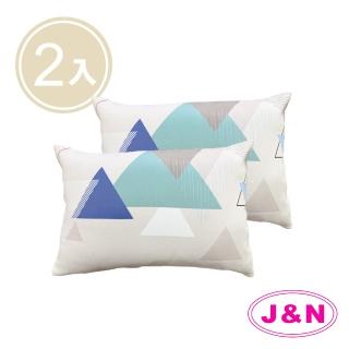 【J&N】繽紛色彩三角腰枕-28*40cm米灰米灰(2 入)