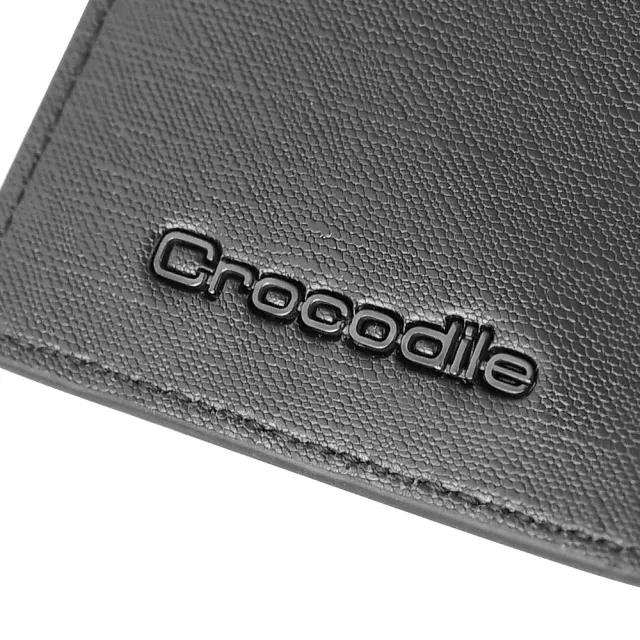 【Crocodile】鱷魚皮件 真皮直式識別證 ID卡片夾-維也納系列-0103-10406-原廠公司貨