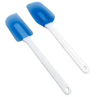 【FOXRUN】矽膠刮杓刮刀2件 藍(刮刀)