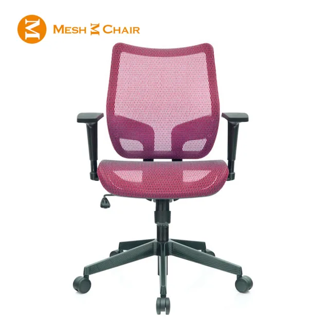 【Mesh 3 Chair】恰恰人體工學網椅-無頭枕-紅色(人體工學椅、網椅、電腦椅)