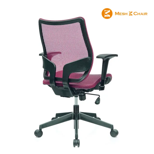 【Mesh 3 Chair】恰恰人體工學網椅-無頭枕-紅色(人體工學椅、網椅、電腦椅)