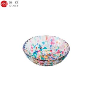 【ADERIA】日本津輕 手作睡魔玻璃碗 1入(玻璃碗 醬料碟)