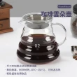 【PowerFalcon】咖啡雲朵玻璃壺 600ML(無毒玻璃 冷熱飲品 泡茶 咖啡壺 附蓋)