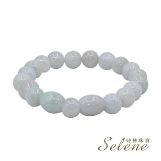 【Selene】圓滿平安翡翠手珠(A貨翡翠9mm)