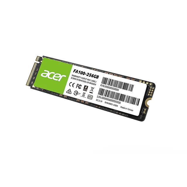 【Acer】Acer FA100 PCIe Gen3 M.2 1TB