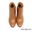 【TINO BELLINI 貝里尼】巴西進口完美自信高跟短靴FOO0006(棕)