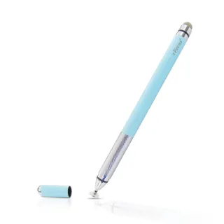 【DW 達微科技】eFocus清淡藍 DP22雙頭圓盤網狀細字觸控筆