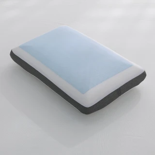 【ISHUR 伊舒爾】冰晶涼感記憶枕1入 冷暖雙面型(加碼贈天絲枕套1入/冰涼枕/枕頭)