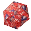 【SOLIS】極輕量 台灣國旗系列迷你折疊鋼筆傘 雨傘 遮陽傘 口袋傘(台灣國旗)