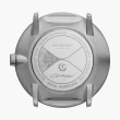 【Nordgreen】ND手錶 x Christopher 限量聯名款 月光銀殼×黑面 月光銀三珠精鋼錶帶(PH36SI3LSIBLCH)
