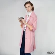 【iROO】粉色 風衣外套
