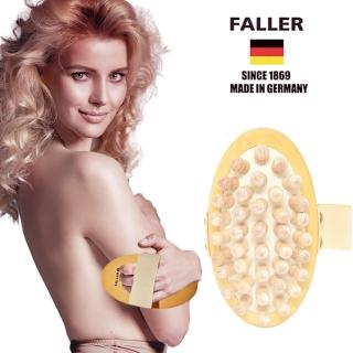 【FALLER德國芙樂森詠木香】德國製FSC原木大珠珠深層按摩刷(氣墊按摩器/筋膜放鬆紓壓/幸福母親節)