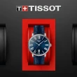 【TISSOT 天梭 官方授權】CARSON系列 簡約時尚腕錶 / 40mm 母親節 禮物(T1224101604300)