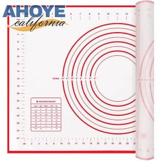 【AHOYE】矽膠止滑烘焙墊 60*40cm 揉麵墊