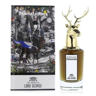 【PENHALIGON’S 潘海利根】公鹿淡香精 75ml(THE TRAGEDY OF LORD GEORGE Portraits-國際航空版)