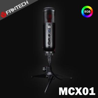 【FANTECH】RGB心型指向電容式USB麥克風(MCX01)