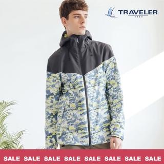 【TRAVELER 旅行者】新春價/男款Gore Tex防水外套 212TR108-32(防水外套/GORE TEX)