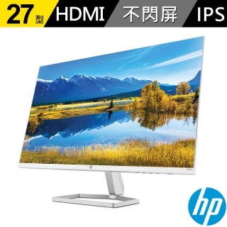 【HP 惠普】M27fwa 27型 IPS美型窄邊框顯示器