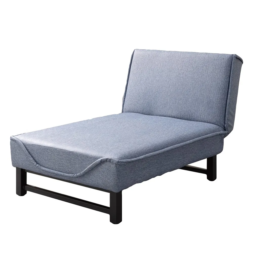 【WAKUHOME 瓦酷家具】Maro 牛仔貴妃型沙發床雙色可選 A005-169