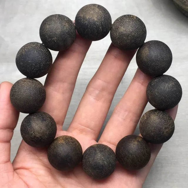 【桃花源創意工坊】鶯歌白棋沉香手鍊-2.0(沉香手鍊)