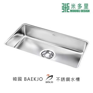 【MIDUOLI 米多里】BAEKJO 不鏽鋼水槽(GD760)