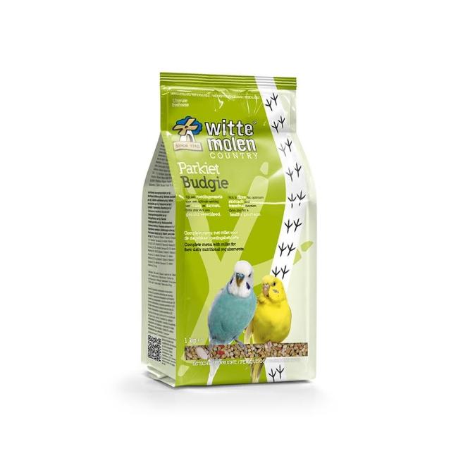 【Whitte Molen 荷蘭偉特】小型鸚鵡飼料1KG(鳥飼料、鸚鵡飼料、荷蘭鳥飼料、豐羽、鳥蛋粉)
