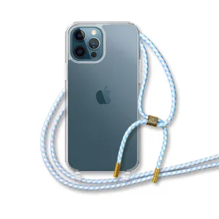 【o-one】Apple iPhone12/12 Pro 6.1吋 軍功II防摔斜背式掛繩手機殼