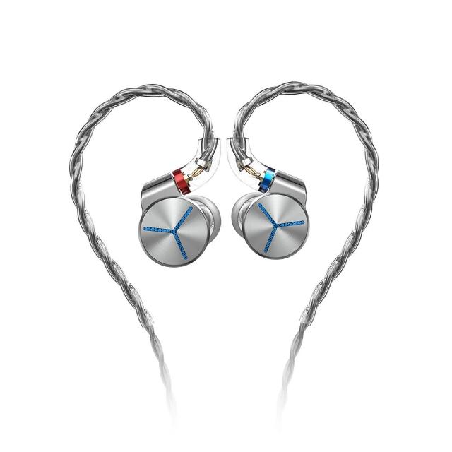 【FiiO】FA7S 樓氏六單元動鐵MMCX單晶銅鍍銀可換線耳機(銀色)