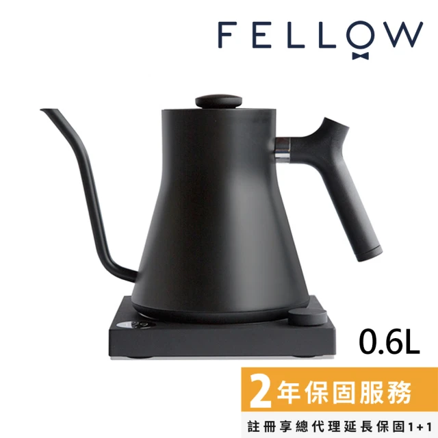 【FELLOW】Stagg EKG 電子溫控手沖壺 磨砂黑 600ml(滴漏式咖啡)