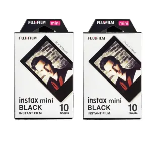 【FUJIFILM 富士】instax mini 拍立得底片 2入組(彩色糖果/手繪維尼)