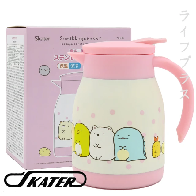 【角落生物】日本進口角落生物#304不鏽鋼保溫壺/咖啡壺-600ml(平輸品/保溫壺)