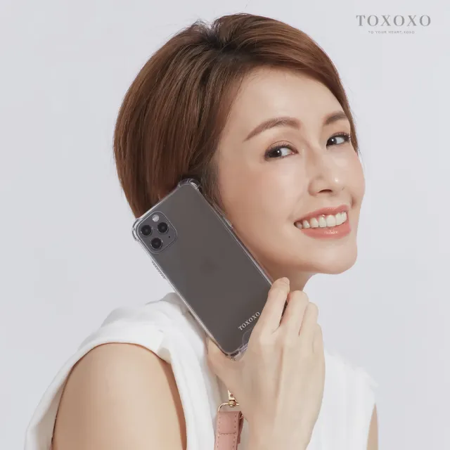 【TOXOXO】iPhone 11 Pro 5.8吋 繩掛殼系列 Classic晶石透明防摔iPhone手機殼