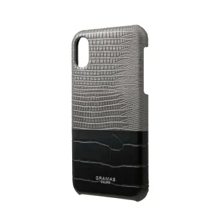 【Gramas】iPhone X/XS 5.8吋 Amazon 日本時尚背蓋手機殼(黑)