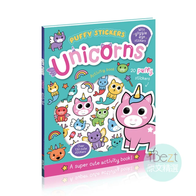 【iBezT】Puffy Sticker Unicorns(Puffy Sticker Activity Book)